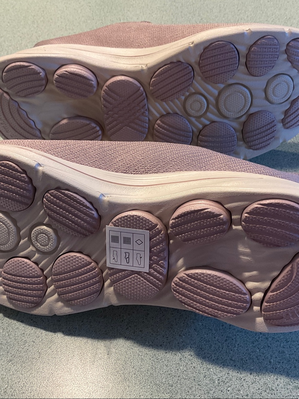 Skechers GOwalk Women's Slip-In Knit Sneakers - Dusty Mauve - Picture 3 of 3